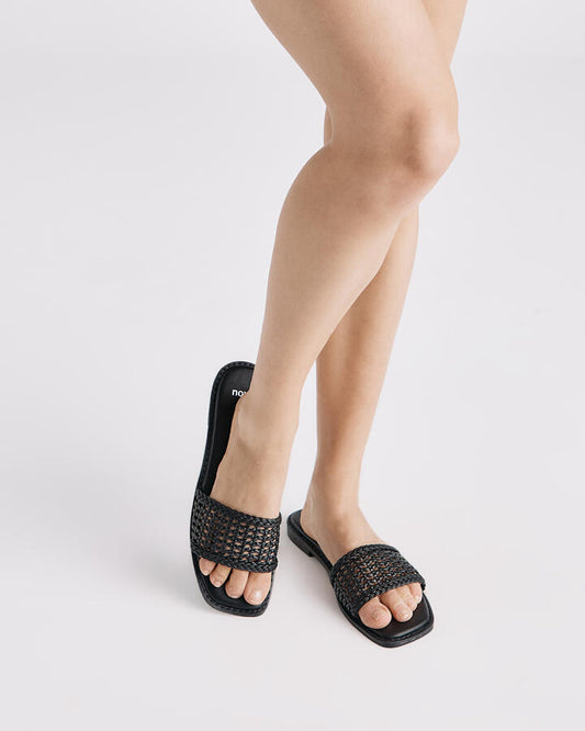 Image of Sandals. Productname: Slade: Black - Women's Thongs in Black colour by brand - Novo