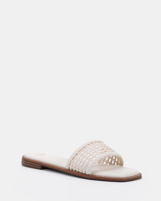 Image of Sandals. Productname: Slade: Cream - Women's Thongs in Neutral colour by brand - Novo