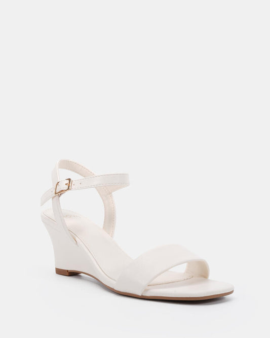 Image of Boots. Productname: Beulah White Vegan Wedges in Multi colour by brand - Novo