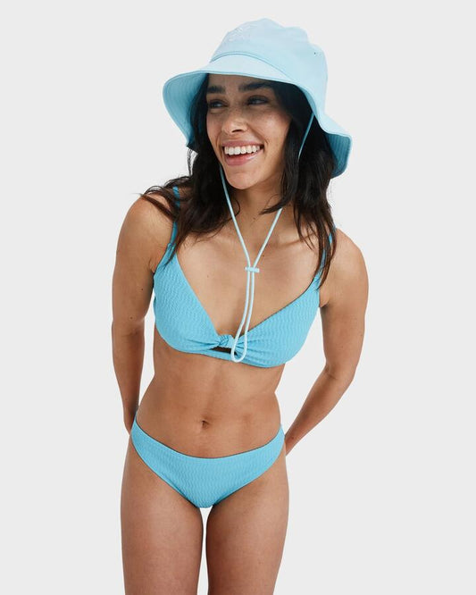 Image of Swimwear. Product name - Roxy Womens Lagos Bikini Bottom Coastal Shade in Coastal Shade colour by brand - Roxy