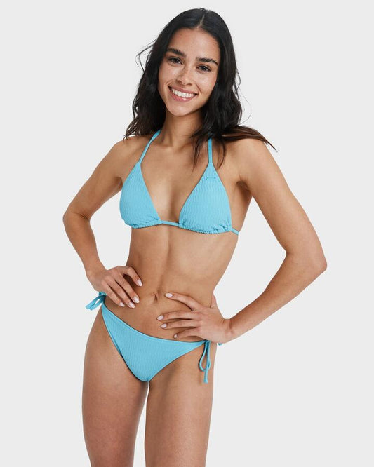 Image of Swimwear. Product name - Roxy Womens Lagos Bikini Bottom Coastal Shade in Coastal Shade colour by brand - Roxy