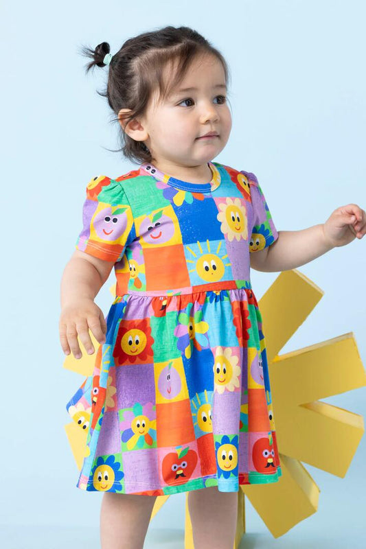 Image of Dresses. Productname: Checkers Baby Dress in Multi colour by brand - Gorman