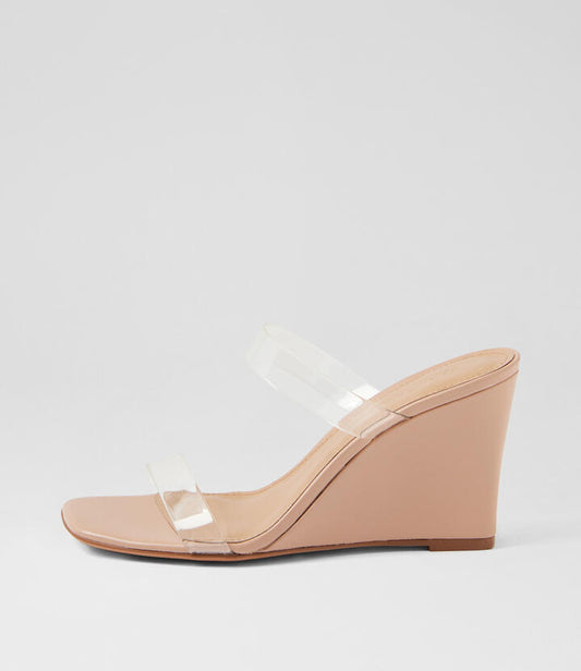 Image of Sandals. Productname: Antoneo Clear Nude Sandals in Clear-Nude colour by brand - MOLLINI
