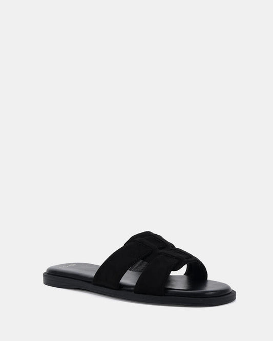 Image of Sandals. Productname: Seamus: Black - Women's Thongs in Black colour by brand - Novo