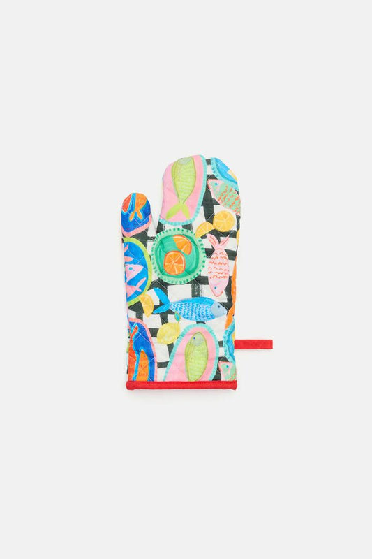 Image of Kitchen & Dining. Productname: Alfresco Oven Mitt in Print colour by brand - Gorman