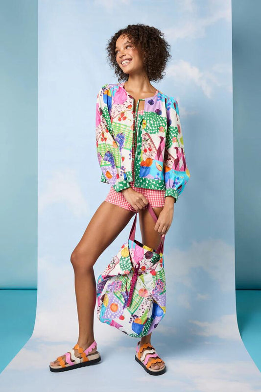Image of Blouses. Productname: Fruit Party Print Blouse in Print colour by brand - Gorman