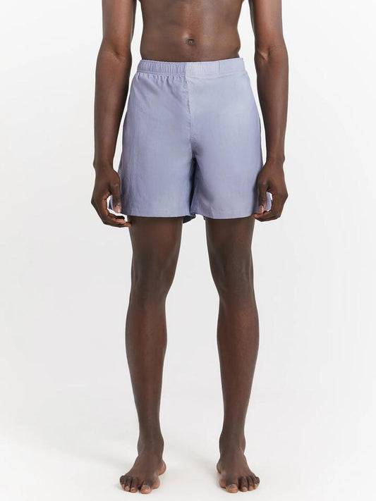 Image of a model wearing Shorts. Productname: Stussy Wave Dye Watershorts in Grey colour by brand - Stussy