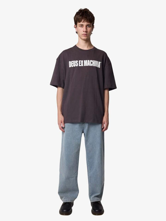 Image of Sneakers. Productname: Deus Home Run Derby Tee in Anthracite colour by brand - Deus