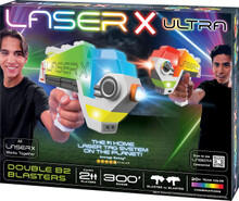 Image of Toys. Product name - Laser X-Ultra Double B2 Blaster in colour by brand - Laser X