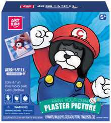 Image of Toys. Product name - Paint Your Own Super Dog in colour by brand - Toymate