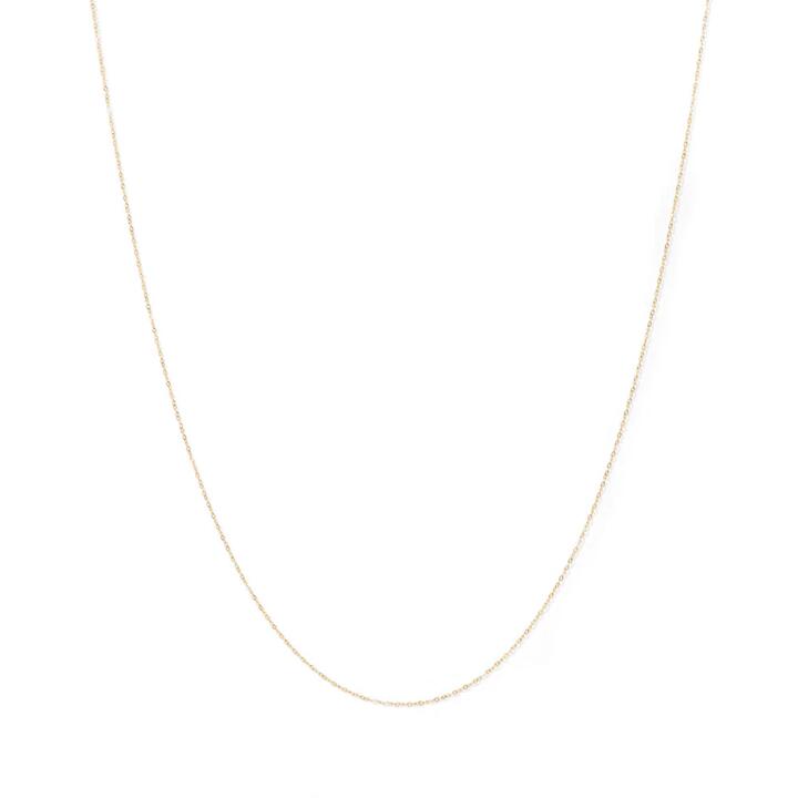 Image of Jewelry. Productname: 45cm Paperclip Chain in 9kt Yellow Gold in Gold colour by brand - Bevilles