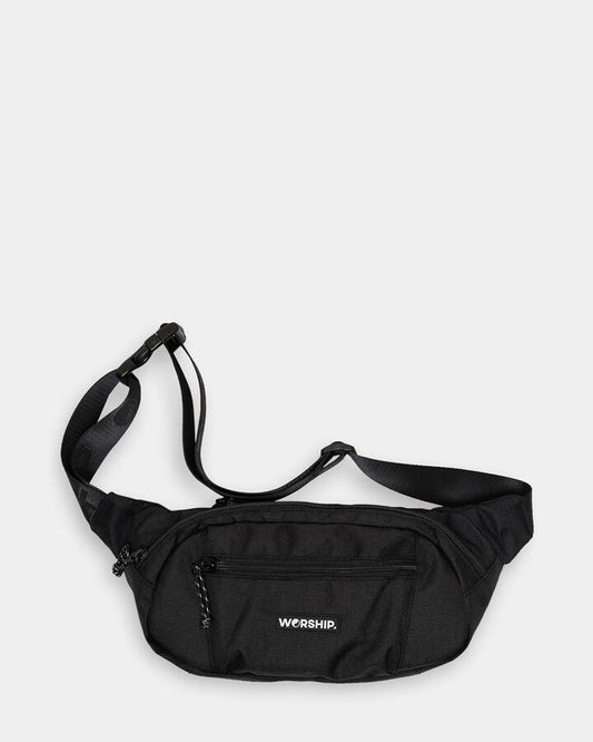 Image of Bags. Productname: worship Core Crossbody Bum Bag Black - in Black colour by brand - Worship