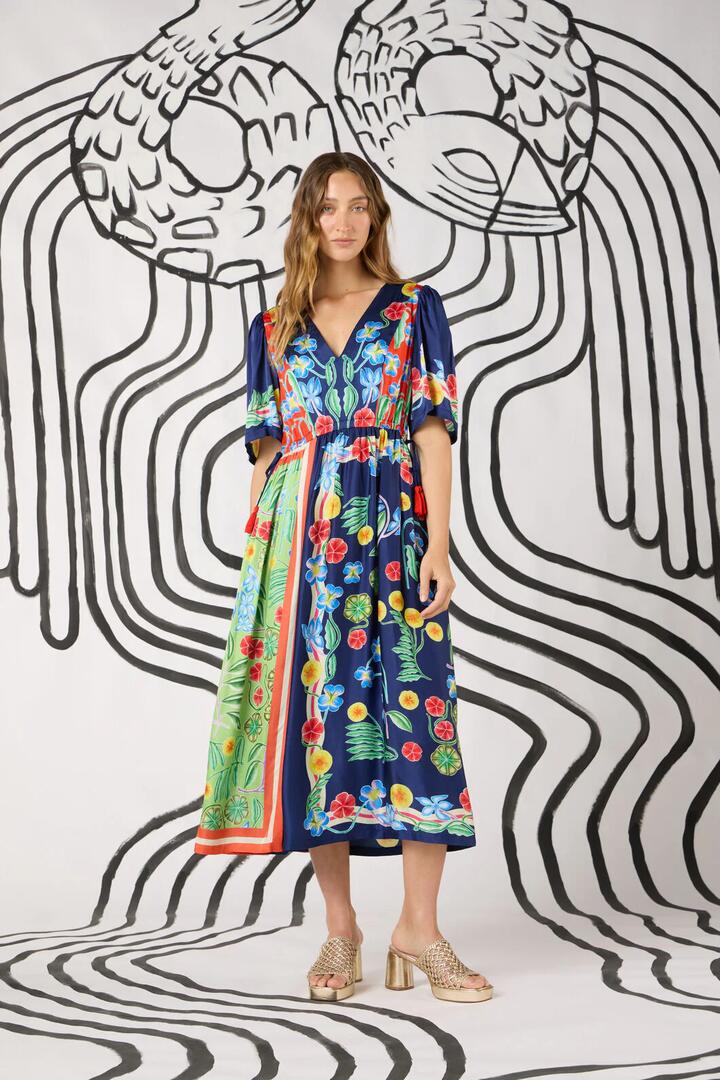Image of Dresses. Productname: Botanica Print Scarf Dress in Print colour by brand - Gorman