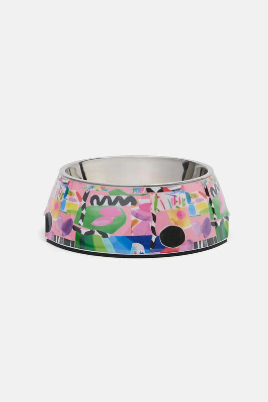 Image of Pet Supplies. Productname: Montage Pet Bowl Large in Print colour by brand - Gorman