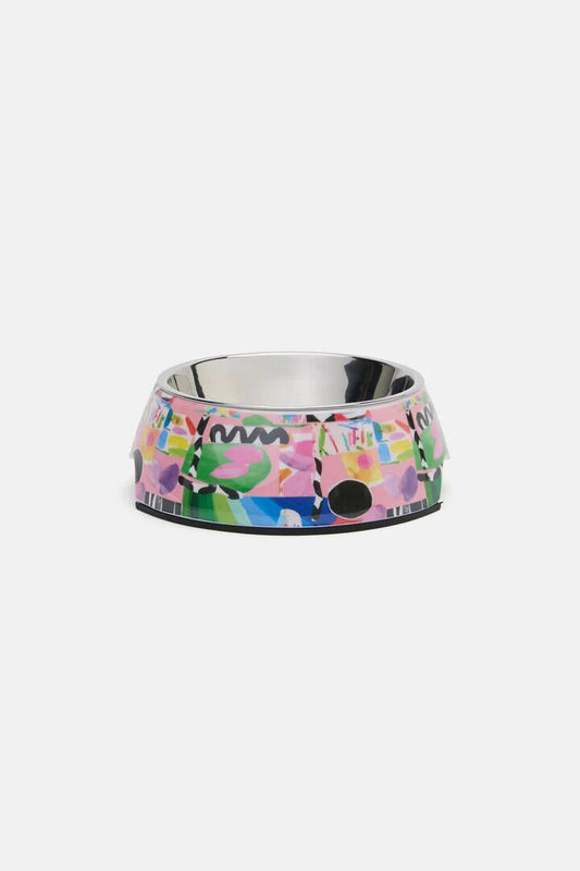 Image of Kitchen & Dining. Productname: Montage Pet Bowl Sml in Print colour by brand - Gorman