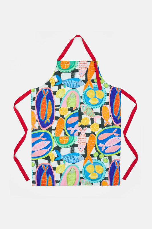 Image of Kitchen & Dining. Productname: Alfresco Apron in Print colour by brand - Gorman