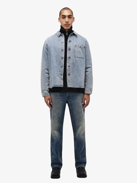 Image of Jeans. Productname: Neuw Ray Straight Cassidy Jeans in Mid Blue colour by brand - Neuw