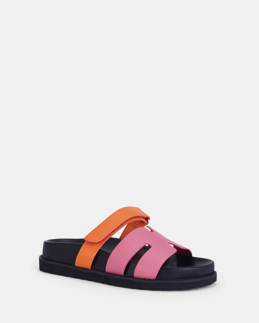 Image of Sandals. Productname: Slothy: Multicolour - Women's Thongs in Black colour by brand - Novo