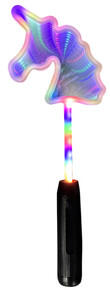 Image of Toys. Product name - Glowwhirl LED Unicorn Wand in colour by brand - Toymate
