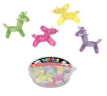 Image of Toys. Product name - Stretchy Sticky Wall Balloon Dogs in colour by brand - Toymate