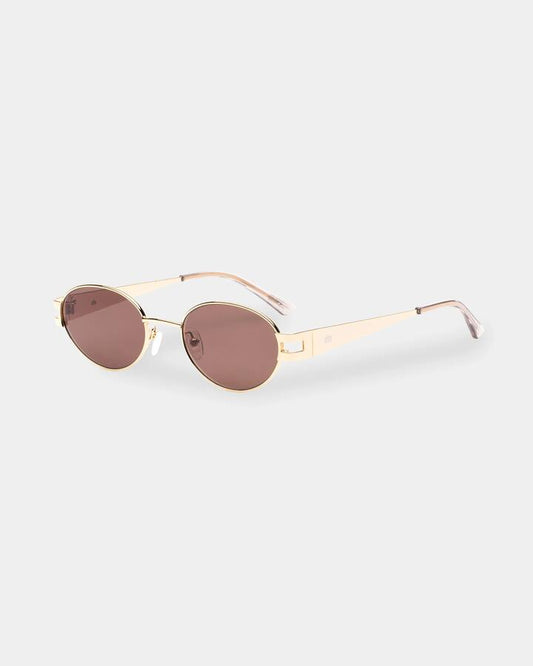 Image of Sunglasses. Productname: sito - Stevie Gold Sunglasses - Gold Chintz Coffee - in Gold Chintz Coffee colour by brand - sito