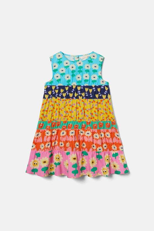 Image of Dresses. Productname: Splice Icon Kids Dress in Multi colour by brand - Gorman