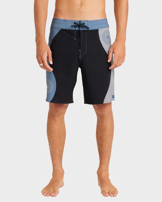 Image of Swimwear. Product name - Billabong Mens Sundays Pro 19" Boardshorts Dark Navy - in Dark Navy colour by brand - Billabong