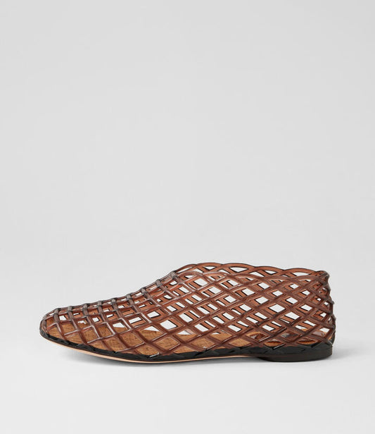 Image of Footwear. Productname: Piknic Dark Brown Jelly Shoes in DK BROWN colour by brand - MOLLINI