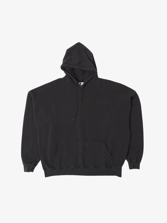 Image of a model wearing Outerwear. Productname: Noon Goons Pacific Hoodie in Black colour by brand - Noon Goons