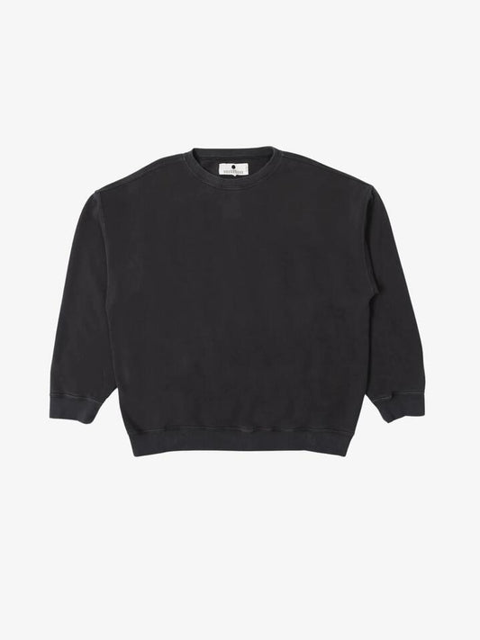 Image of a model wearing Outerwear. Productname: Noon Goons Pacific Sweatshirt in Black colour by brand - Noon Goons