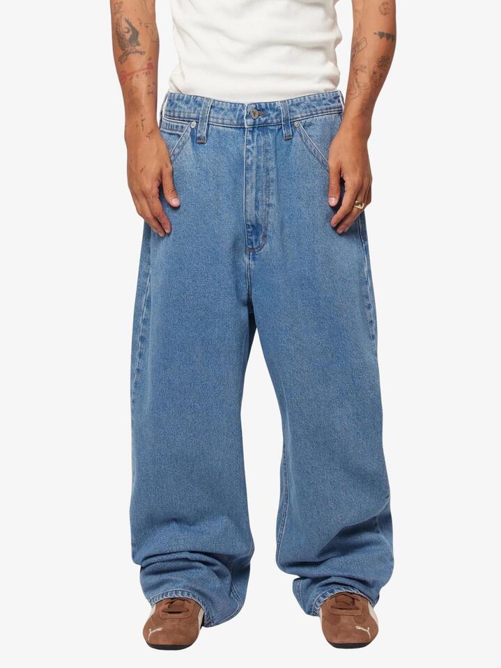 Image of Jeans. Productname: Abrand A6 Big Baggy Jeans in Corey colour by brand - Abrand