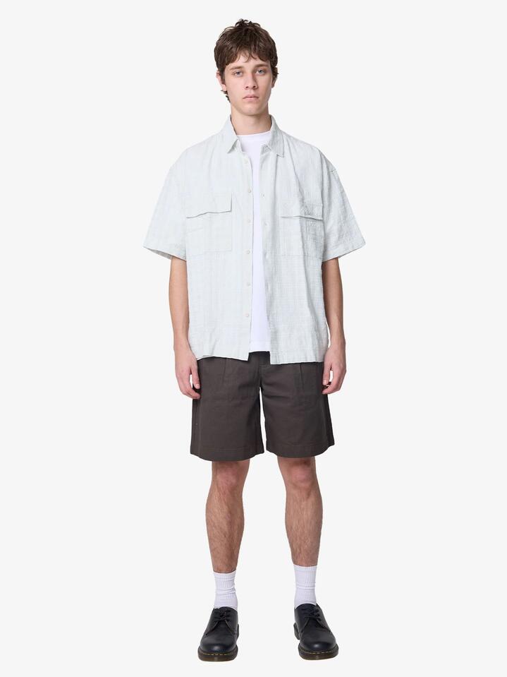 Image of Shirts. Productname: Article One Pockets Shirt in Ice Blue colour by brand - Article One