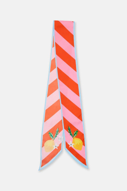 Image of Accessories. Productname: Lemonade Silk Scarf in Multi colour by brand - Gorman