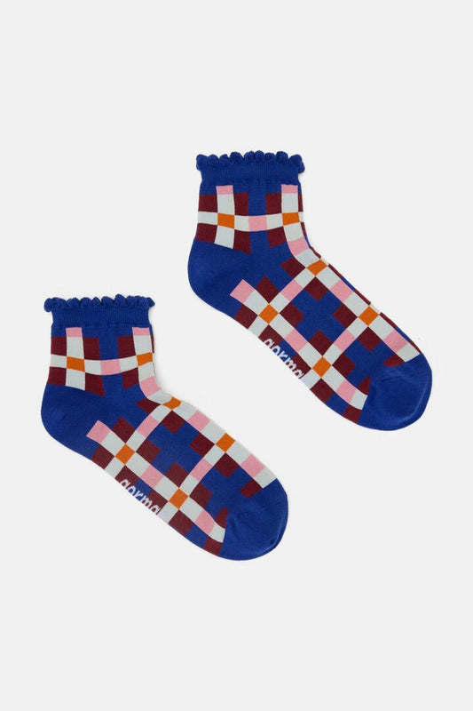 Image of Socks. Productname: Check It Out Ankle S Sock in Multi colour by brand - Gorman