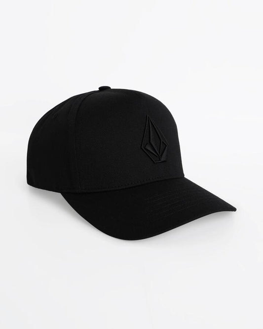 Image of Hats. Productname: Volcom - Mens Embossed Stone Cap - Black - in Black colour by brand - Volcom