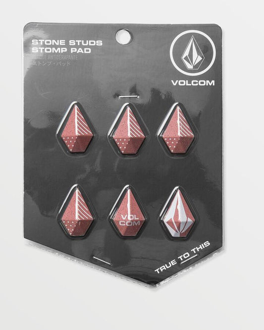 Image of Accessories. Productname: Volcom - Stone Studs Stomp Pad - Pink - in Pink colour by brand - Volcom