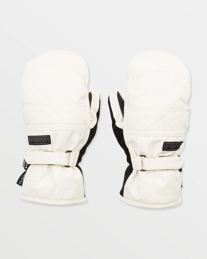 Image of Accessories. Productname: Volcom Womens Peep Gore-Tex Snow Mitt Bone - in Bone colour by brand - Volcom