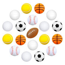 Image of Games. Product name - Licenced Rubber High Bounce Sports Balls 9cm in colour by brand - Toymate