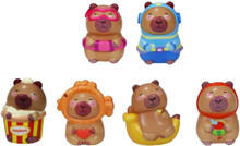 Image of Toys. Product name - Squishy Stretch Capybara in colour by brand - Toymate