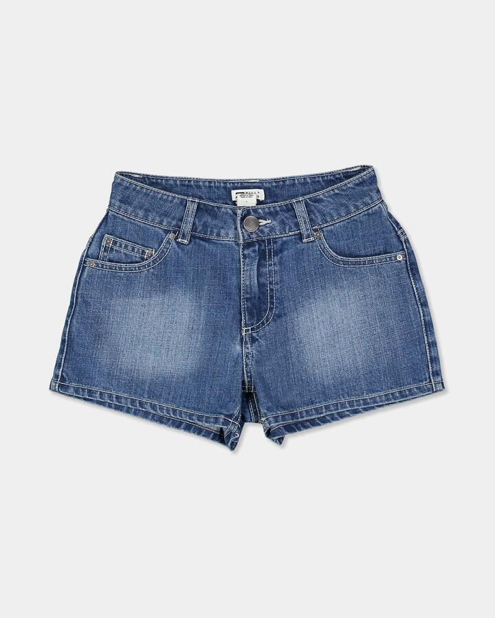 Image of Jeans. Product name - Billabong Girls 8-16 Billa Legit Denim Jeans Dark Denim in Dark Denim colour by brand - Billabong