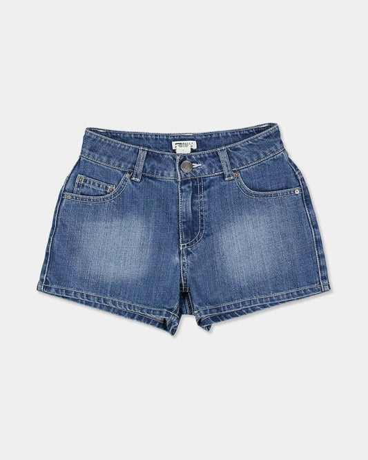 Image of Jeans. Product name - Billabong Girls 8-16 Billa Legit Denim Jeans Dark Denim in Dark Denim colour by brand - Billabong