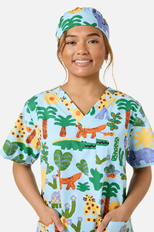 Image of Hats. Productname: Jungle Scrub Hat in Blue colour by brand - Gorman