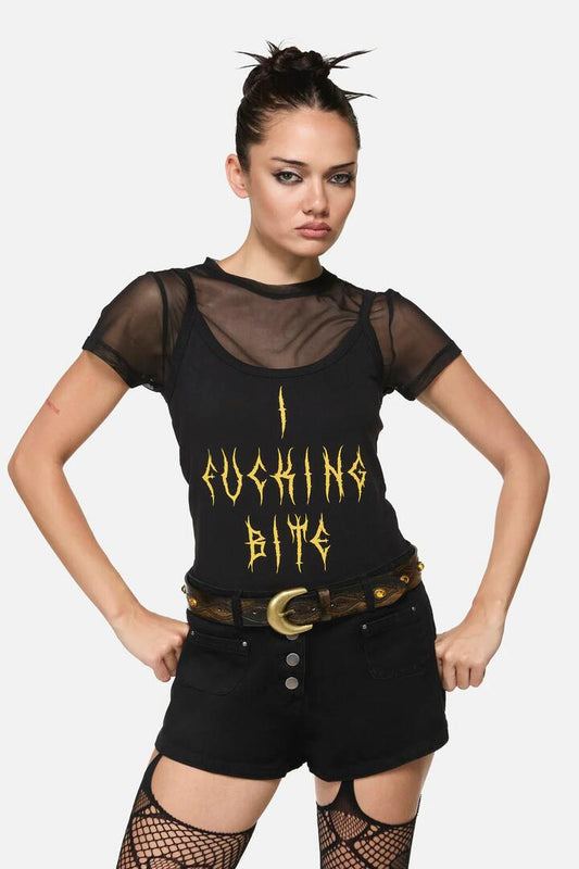 Image of Accessories. Productname: Amber Bead Belt in Black colour by brand - Dangerfield