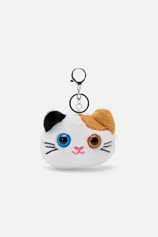Image of Charms. Productname: Tort Cat Bag Charm Coin Purse in Multi colour by brand - Dangerfield