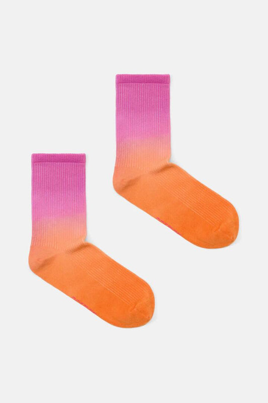 Image of Socks. Productname: Ombre Rib Crew S Sock in Multi colour by brand - Gorman