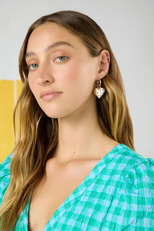 Image of Earrings. Productname: Violet Earring in Multi colour by brand - Gorman