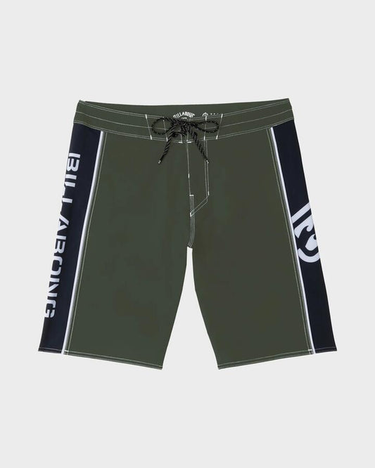 Image of Swimwear. Product name - Billabong Mens D Bah 2.0 Pro 20" Boardshorts Fatigue - in Fatigue colour by brand - Billabong