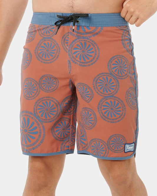 Image of Swimwear. Productname: rip Curl - Mens Mirage Mod Cali 20" Boardshorts - Red Rock - in Red Rock colour by brand - rip Curl