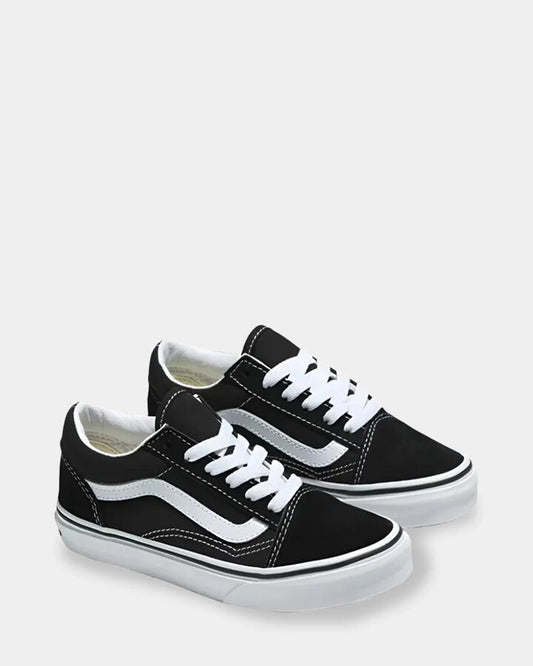 Image of Sneakers. Productname: vans Boys 7-11 Old Skool V Sneakers Black/True White - in Black/True White colour by brand - Vans