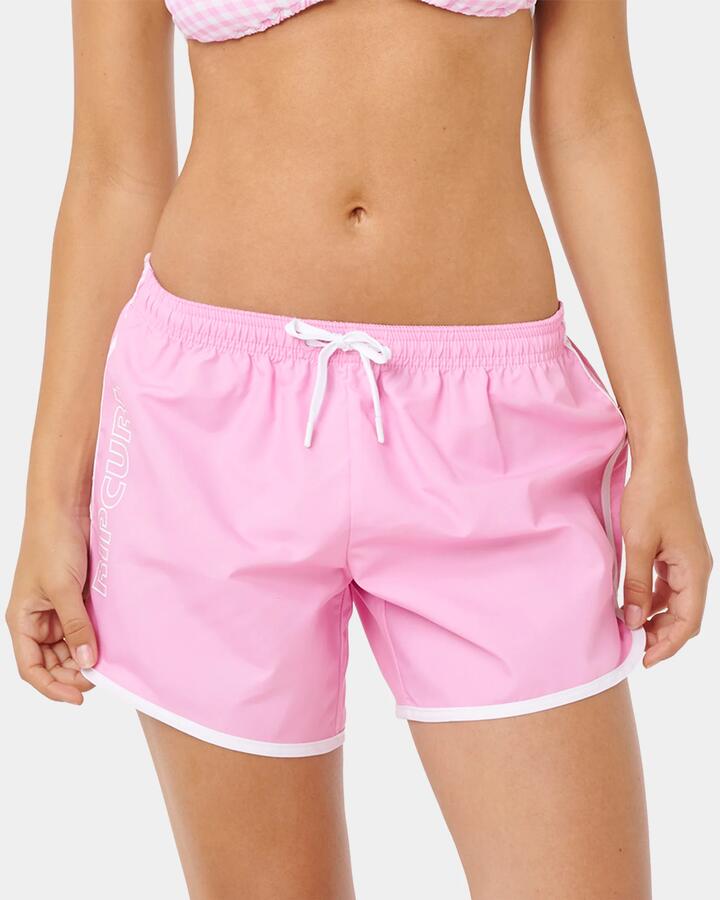 Image of Swimwear. Productname: rip Curl - Womens Out All Day 5" Boardshorts - Pastel Pink - in Pastel Pink colour by brand - rip Curl